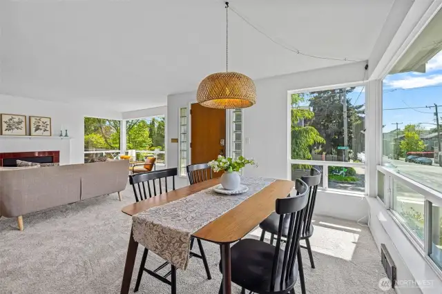 Entry to Dining/Living on Main Floor