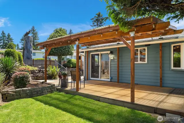 Backyard Covered Deck