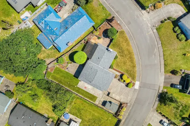 Aerial View of Lot