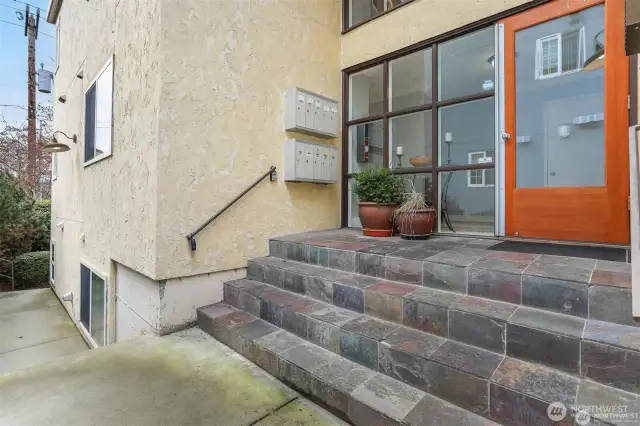 Front entrance
