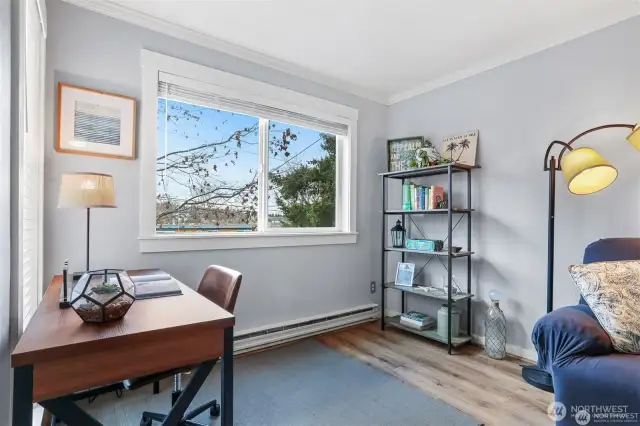Work from home office area.
