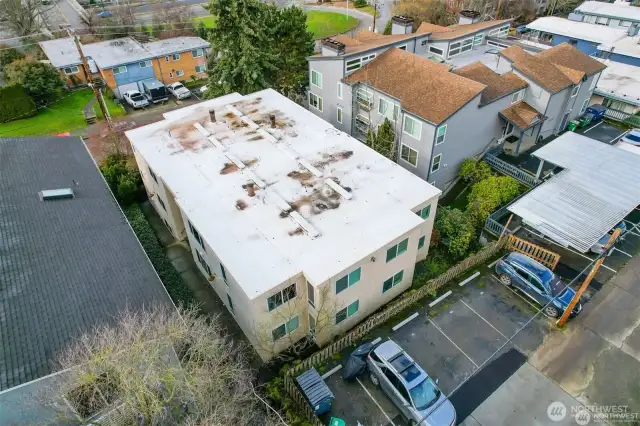 Arial of building