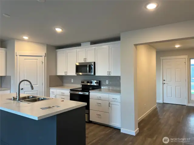 Kitchen and Entry Door