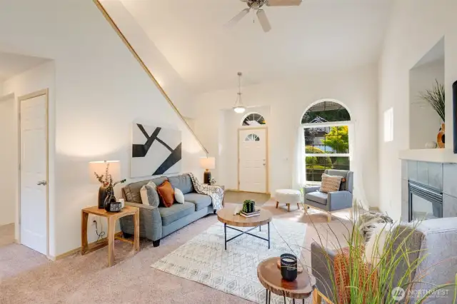 This clever under-stair closet maximizes every square foot of the home.