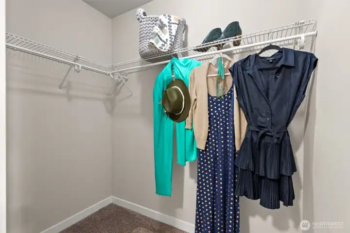 Primary Bedroom Walk-in closet