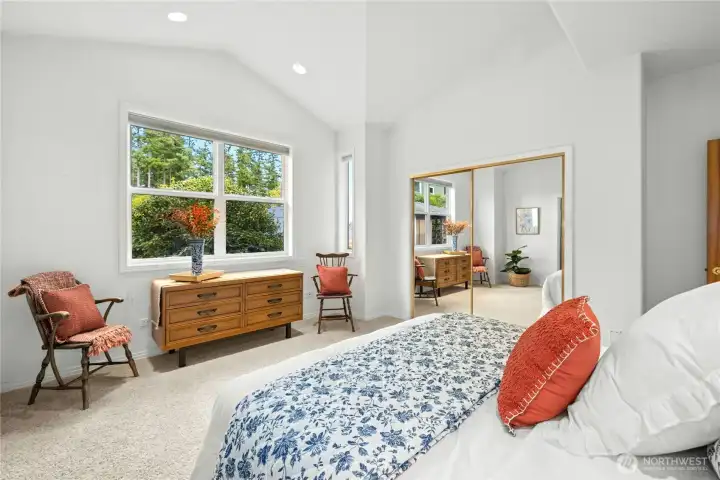 Single floor living.