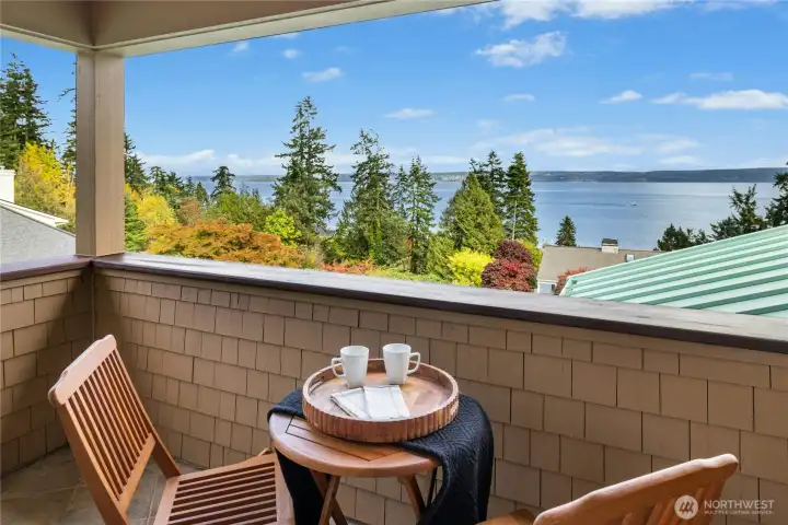 Lovely Balcony off of the Second Floor Ensuite