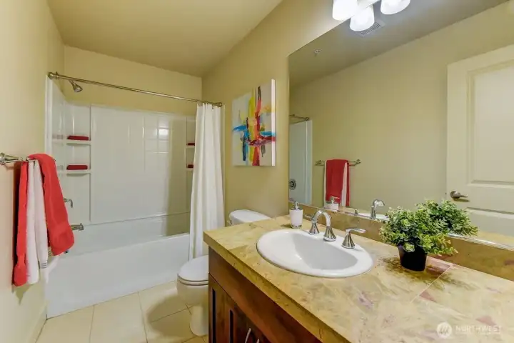 Bath/shower off 2nd bedroom