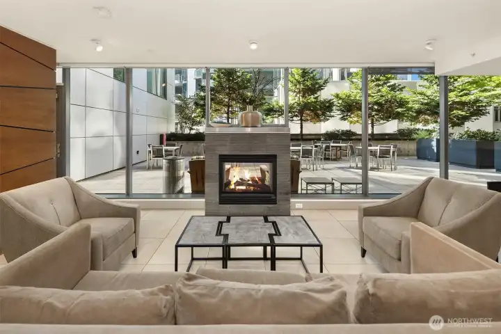 Clubhouse located on the 6th floor