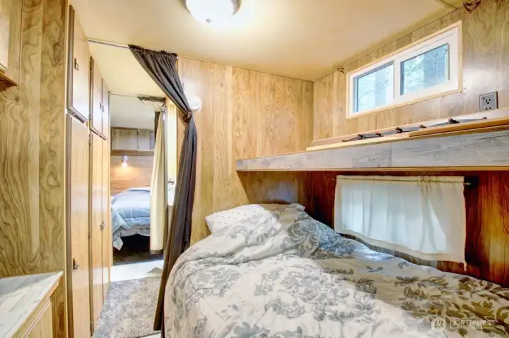 Bunks with closet space