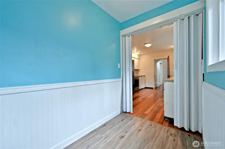 Dining nook or extra large pantry