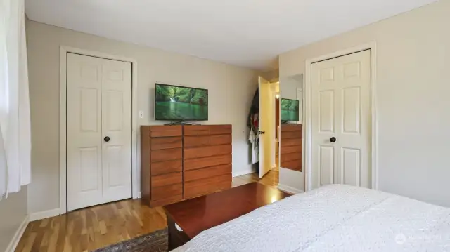 You'll additionally find two closets in the primary bedroom offering ample storage.