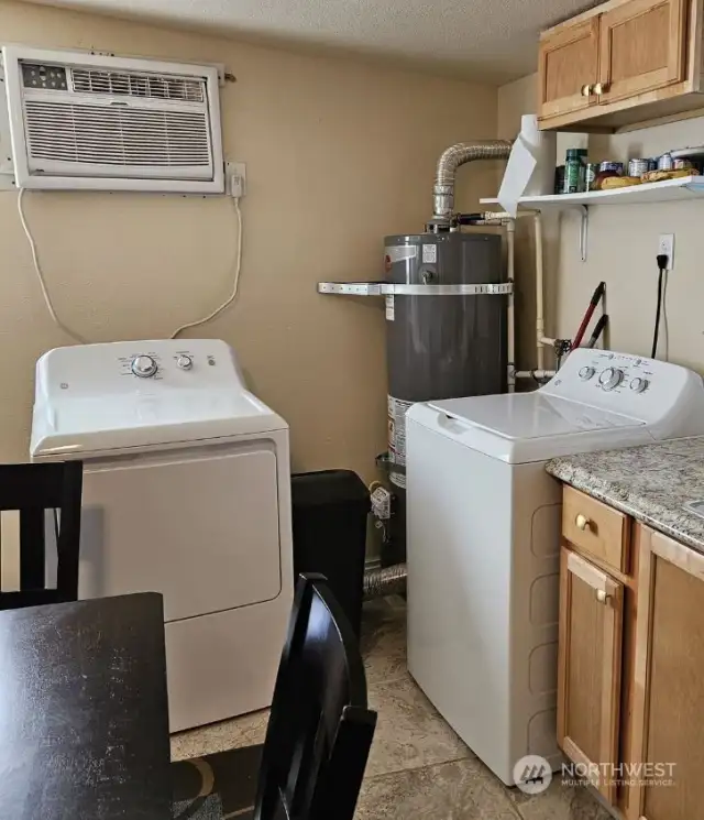 Laundry in 2nd home.