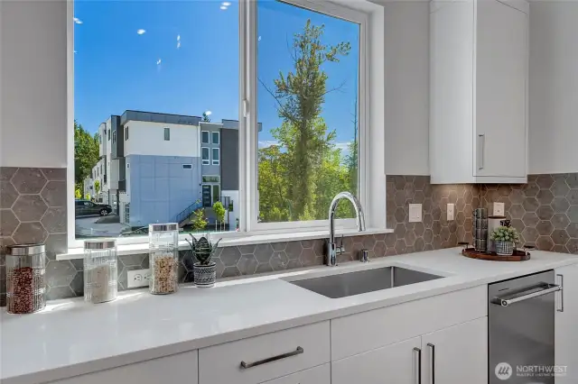 Stainless steel appliances (photos of lot34, same floorplan)