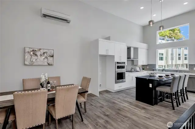 Open floor plan (photos of lot34, same floorplan)