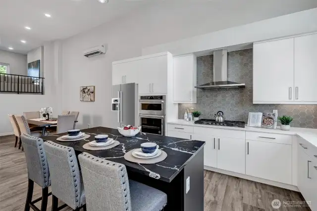 Luxury finishes throughout home