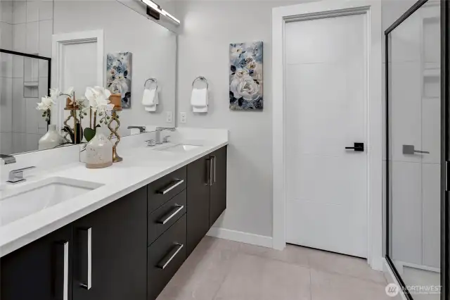Primary Bathroom (photos of lot34, same floorplan)