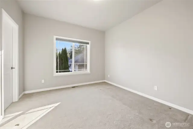 Bedroom #2 with walk in closet