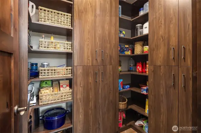 Walk-in Pantry designed by California Closets