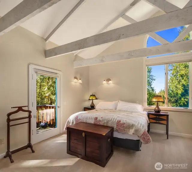 Luxe Upstairs Primary Suite with amazing views