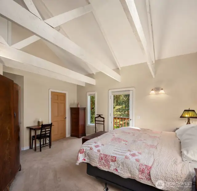 Luxe Upstairs Primary Suite with amazing views