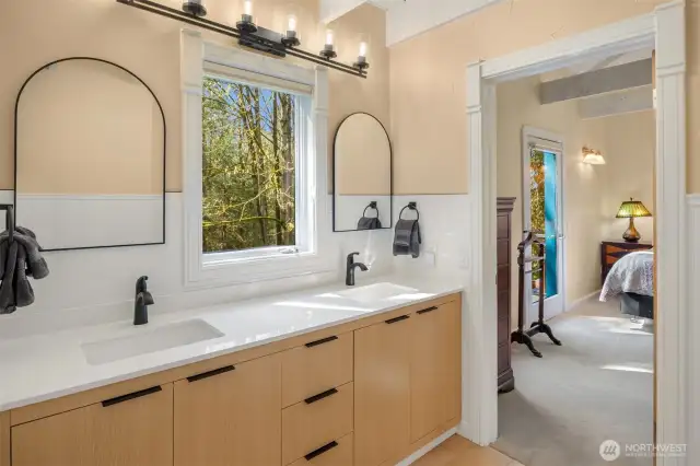 Primary upstairs bath recently remodeled