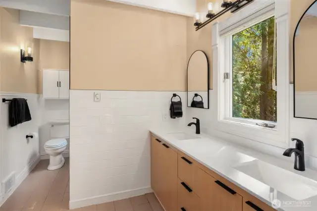 Primary upstairs bath recently remodeled