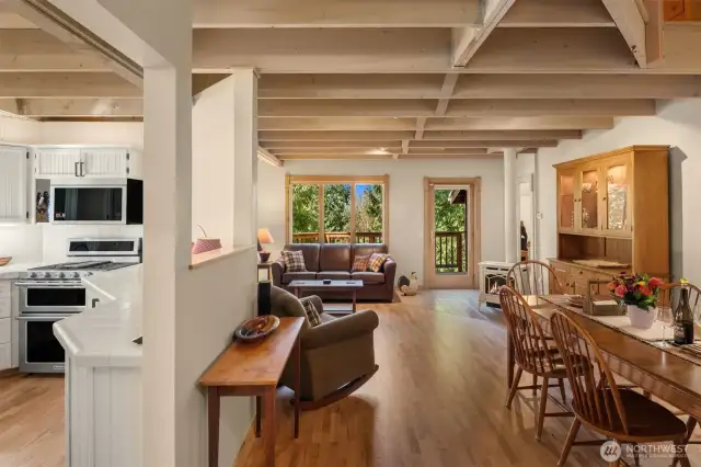From the entry foyer