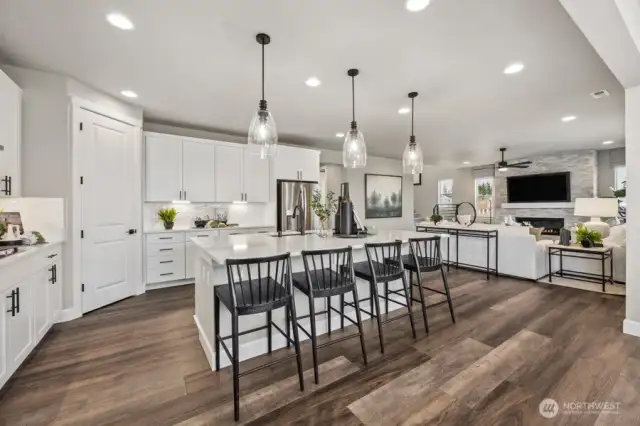 Kitchen - photo of actual home