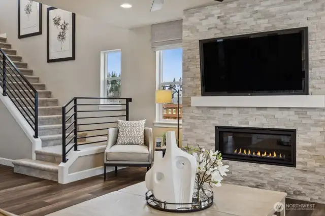 Great room - photo of actual home
