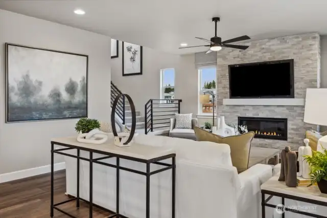 Great room - photo of actual home
