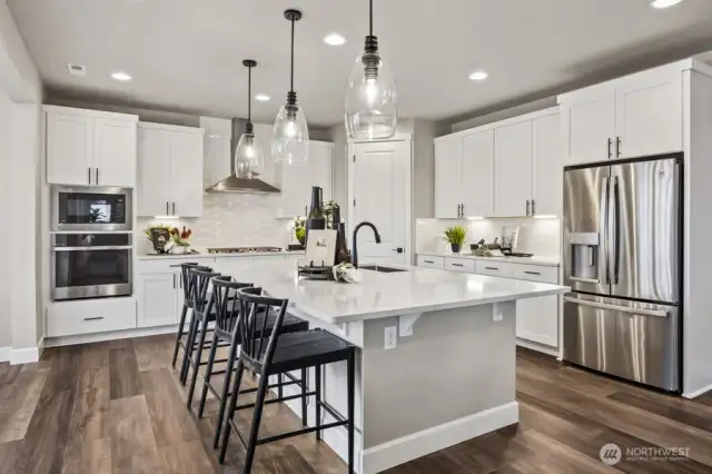 Kitchen - photo of actual home