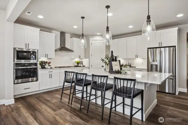 Kitchen - photo of actual home