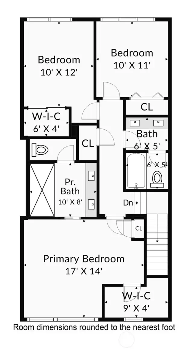 upper floor