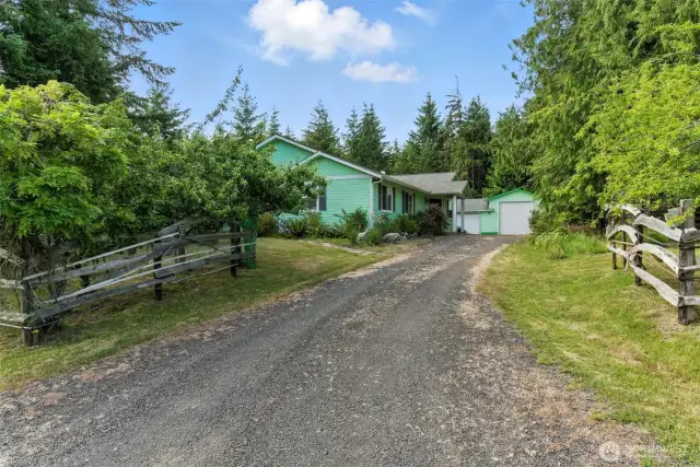 Welcome! This property features yellow plum, apple, and pear trees, along with lush blueberry bushes, offering a seasonal bounty of fresh, homegrown fruit right at home!