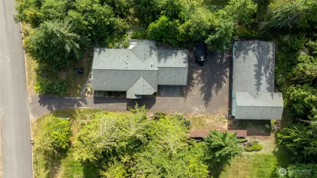 Impressive property in Diamond Point! Residence is 1826 square feet plus a 2017 square foot shop with RV parking!