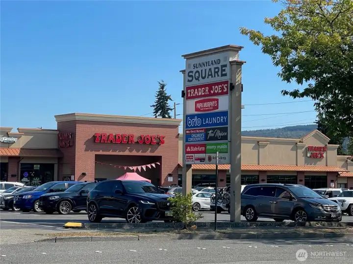 Sunnyland square, with lots of good shopping, is about four blocks away! Convenient!