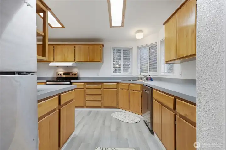 View from breakfast nook