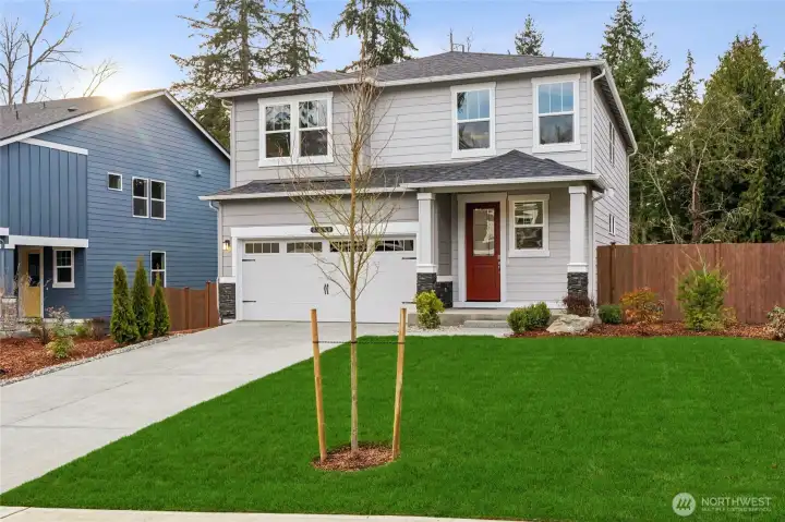 Welcome to D. R. Horton Wolf Point.  The Hemlock C one of two basement plans.Photos are for representational purposes only. Colors and finishes may vary.