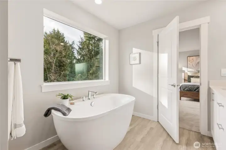 Soak the day away with a lavender bath! Photos are for representational purposes only. Colors and finishes may vary.