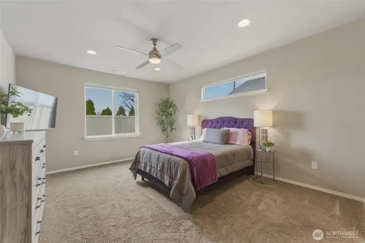 Spacious Primary Bedroom