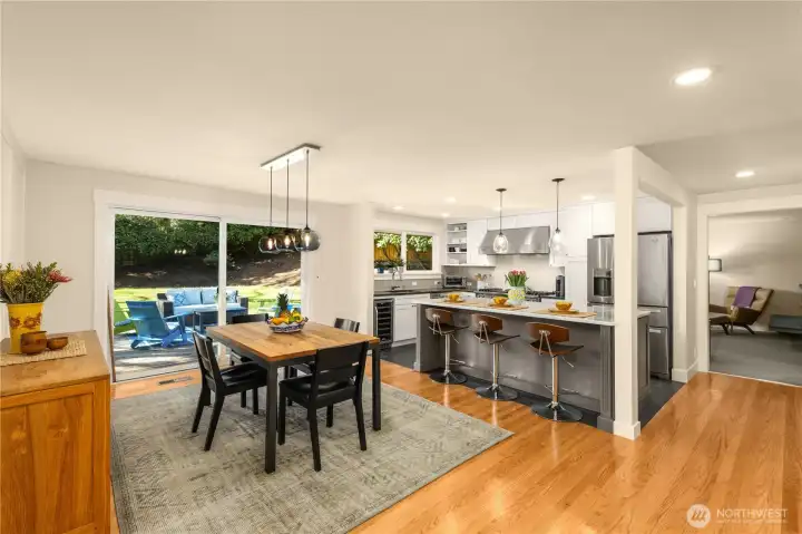 Revitalized Kitchen/Dining