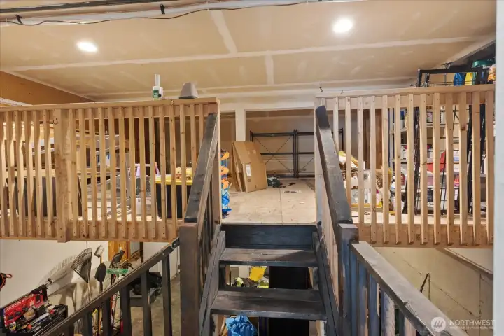 Garage Loft Storage or Shop