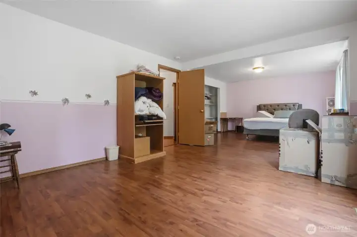 One room now but could be 2 rooms again.