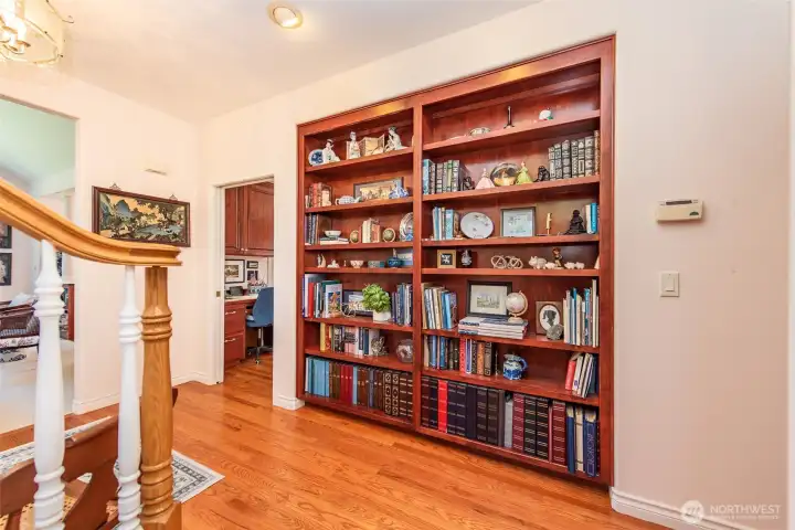 Entry Way Built-ins in Cherry Wood