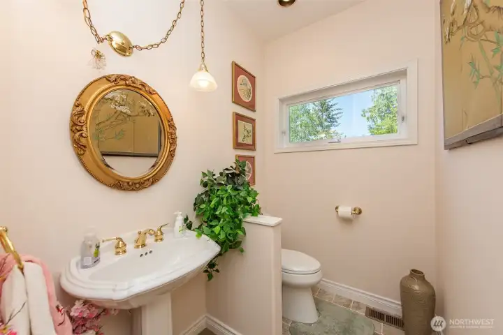Main Level Hallway Half Bath