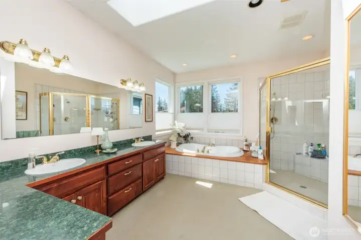Primary Bath with Soaking Tub