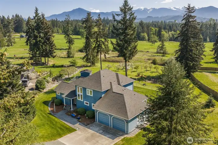 Front of house and looking southeast