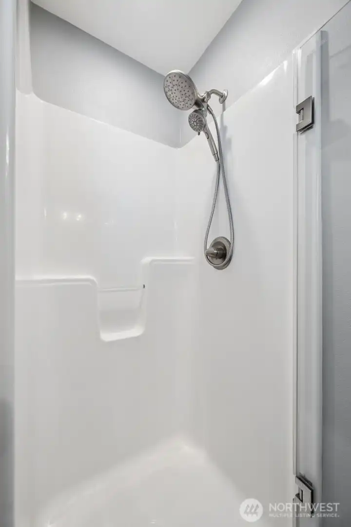 This is the shower for primary bathroom.