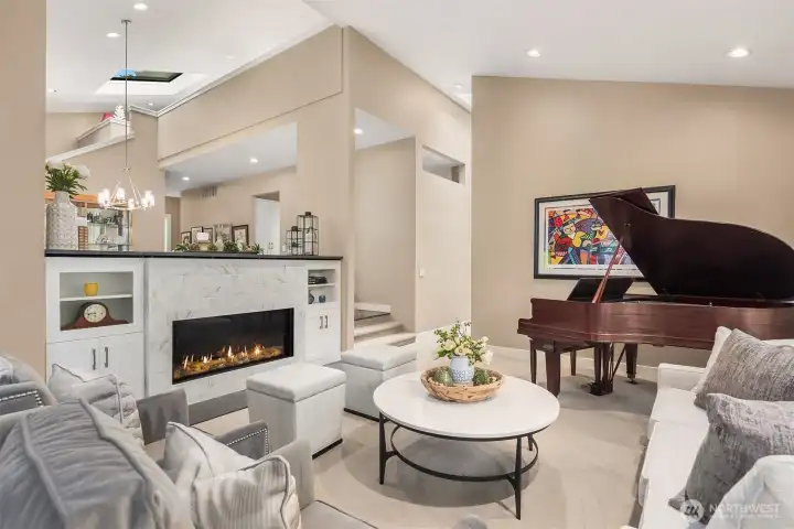 Ortal gas fireplace to warm up the room Ortal gas fireplace to warm up the room